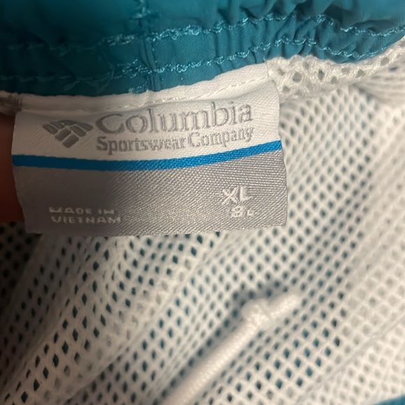 Columbia Size XL 8L Omni Shade PFG Blue Mens Active Swim Board Trunks - Picture 4 of 6